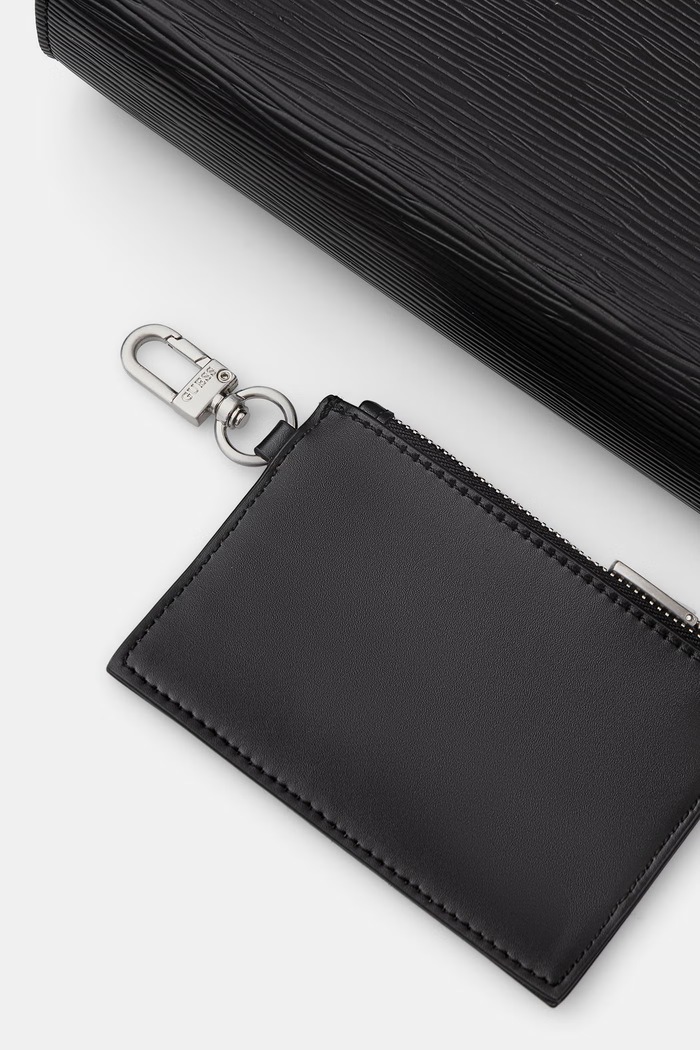 Guess torbica za čez ramo moška iz umetnega usnja MILANO črna HMMIPW.P6257