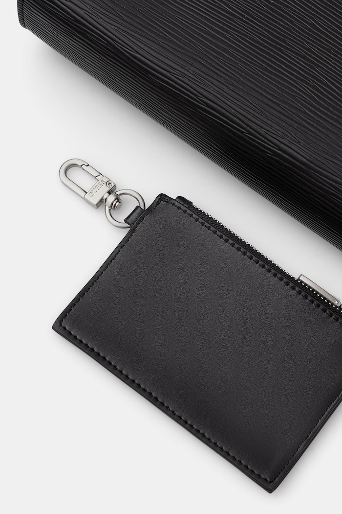 Guess torbica za čez ramo moška iz umetnega usnja MILANO črna HMMIPW.P6257
