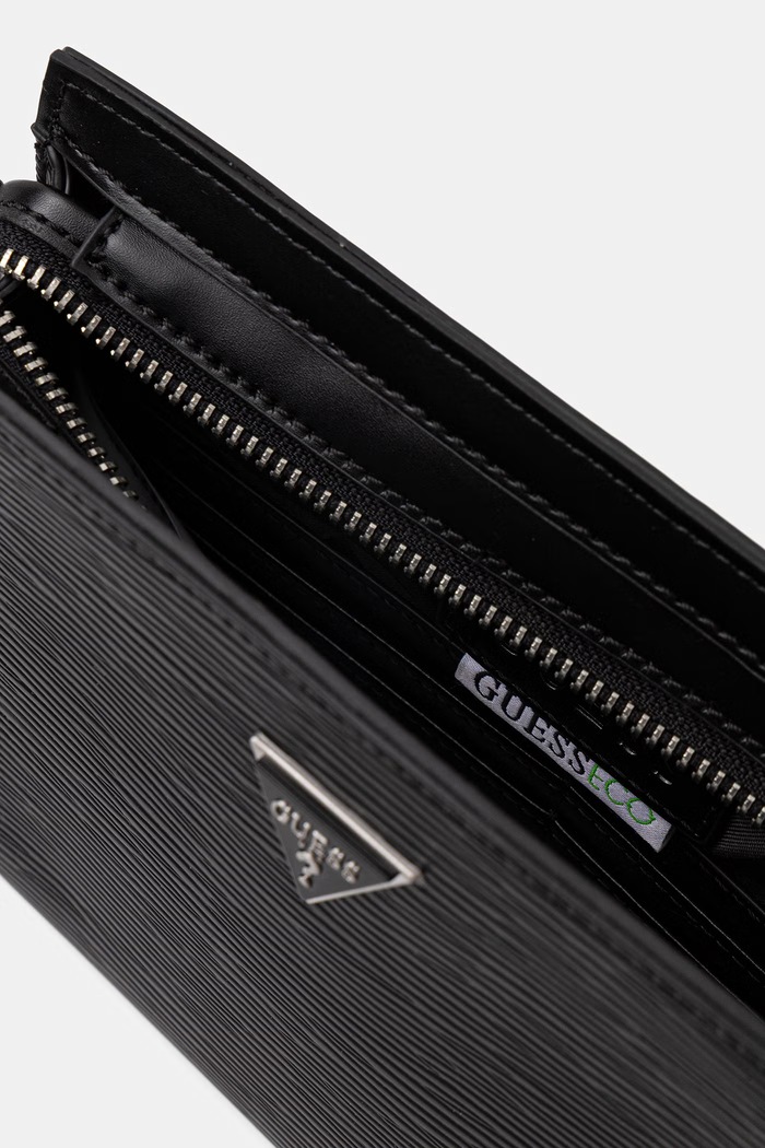Guess torbica za čez ramo moška iz umetnega usnja MILANO HMMIPW.P6257 črna