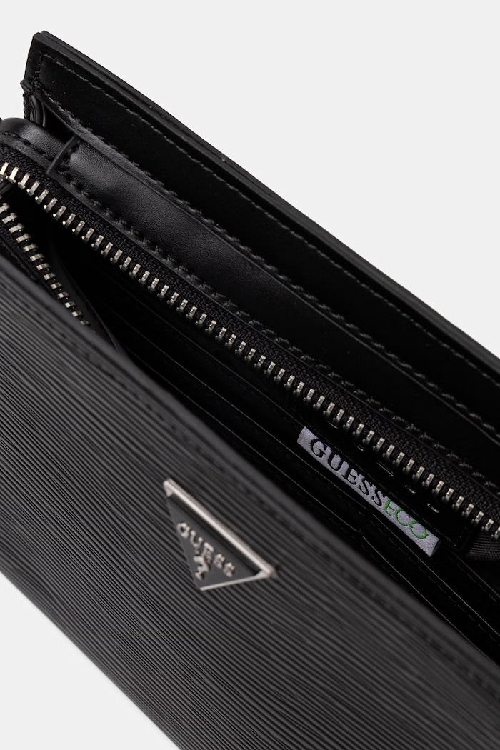 Guess torbica za čez ramo moška iz umetnega usnja MILANO HMMIPW.P6257 črna