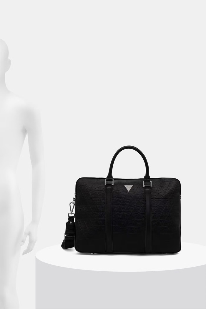 Guess geantă pentru bărbați, cu imitație de piele TORINO HMTOTE.P6169
