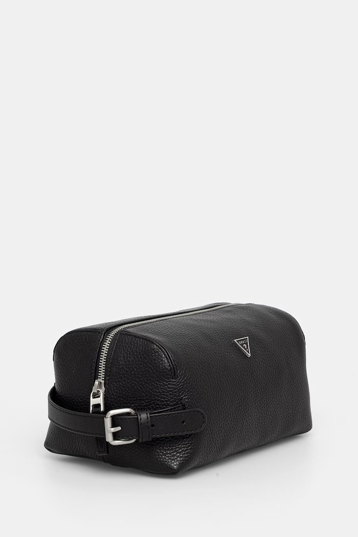 Guess vrecko pánske kožené MONACO PMMOMG.P6261 čierna SS26