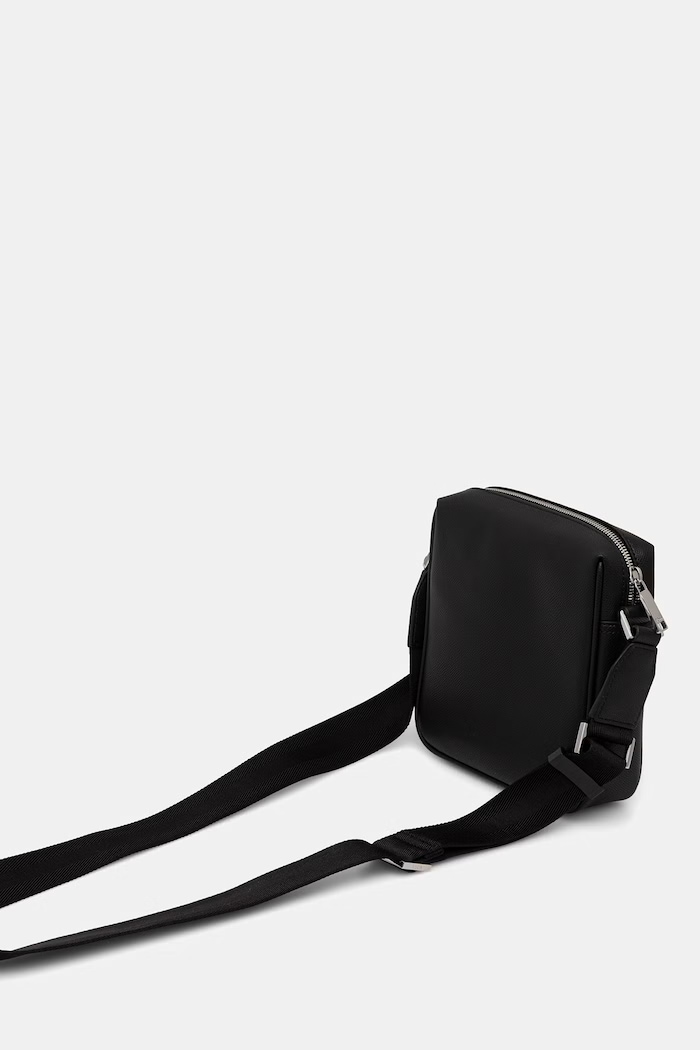 Accesorii BOSS borsetă de umăr pentru bărbați, din piele 50563858 negru