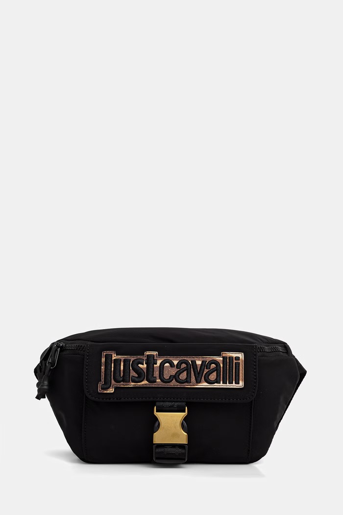 Just Cavalli borsetă nu incape in A4 negru 80QA4B21.ZSD81