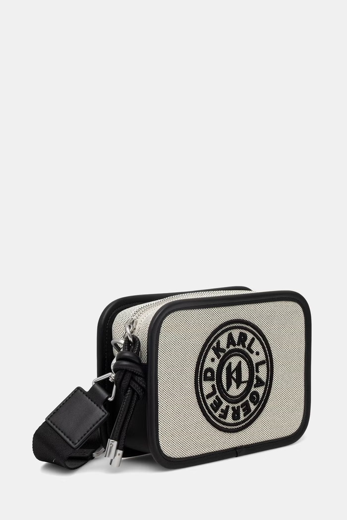 Karl Lagerfeld borsetă de umăr pentru bărbați B2M30196 bej SS26