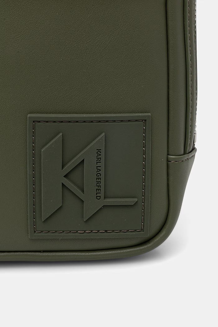 Karl Lagerfeld taška cez rameno pánska zelená B2M30187