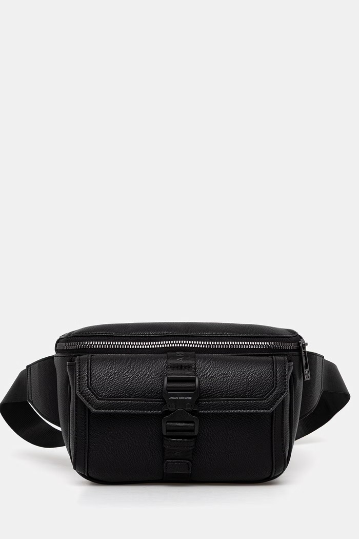 Armani Exchange сумка на пояс для мужчин из искусственной кожи чёрный XM002566.AF22537