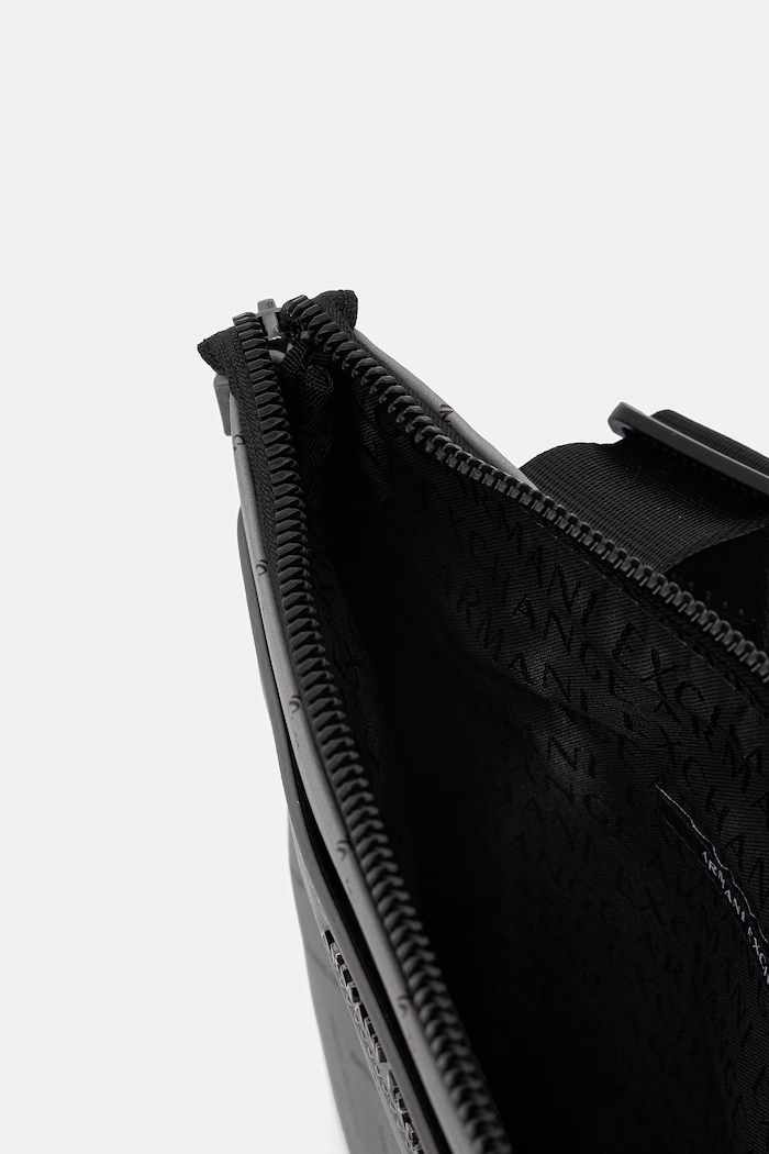 Armani Exchange през рамо мъжко от имитация на кожа XM002597.AF22654 сив