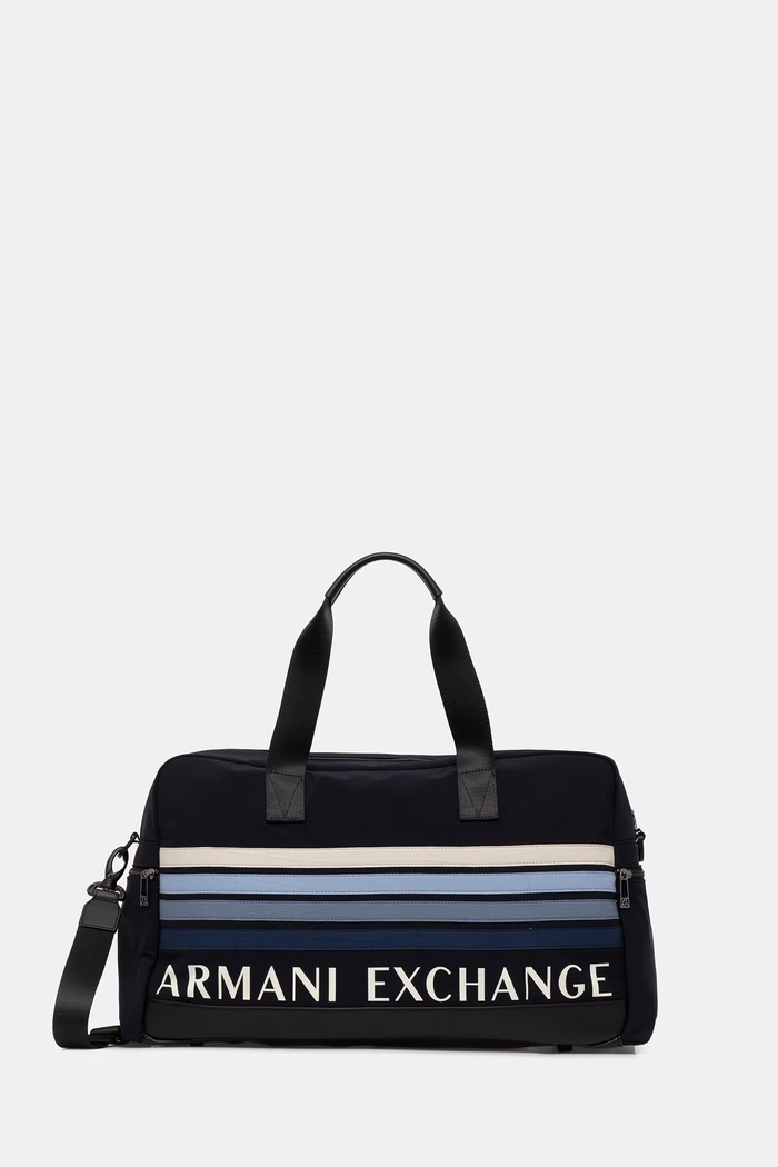 Armani Exchange geantă de călătorie pentru bărbați bleumarin XM002833.AF24981