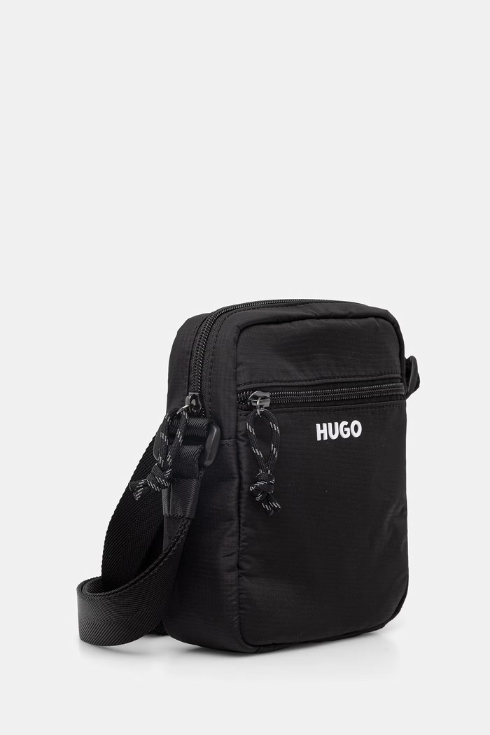HUGO vrecko pánske EVERETT NS 50563508 čierna SS26