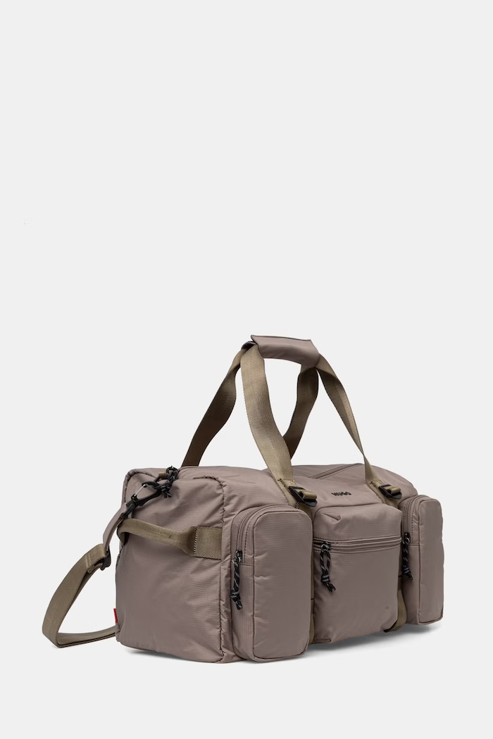HUGO geantă pentru bărbați EVERETT new HOLDALL 50563512 bej SS26