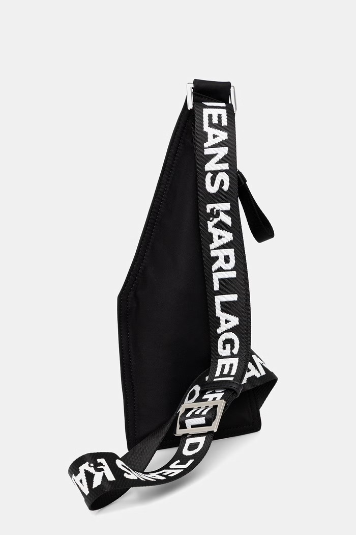 Karl Lagerfeld Jeans vrecko pánske čierna B2M30245