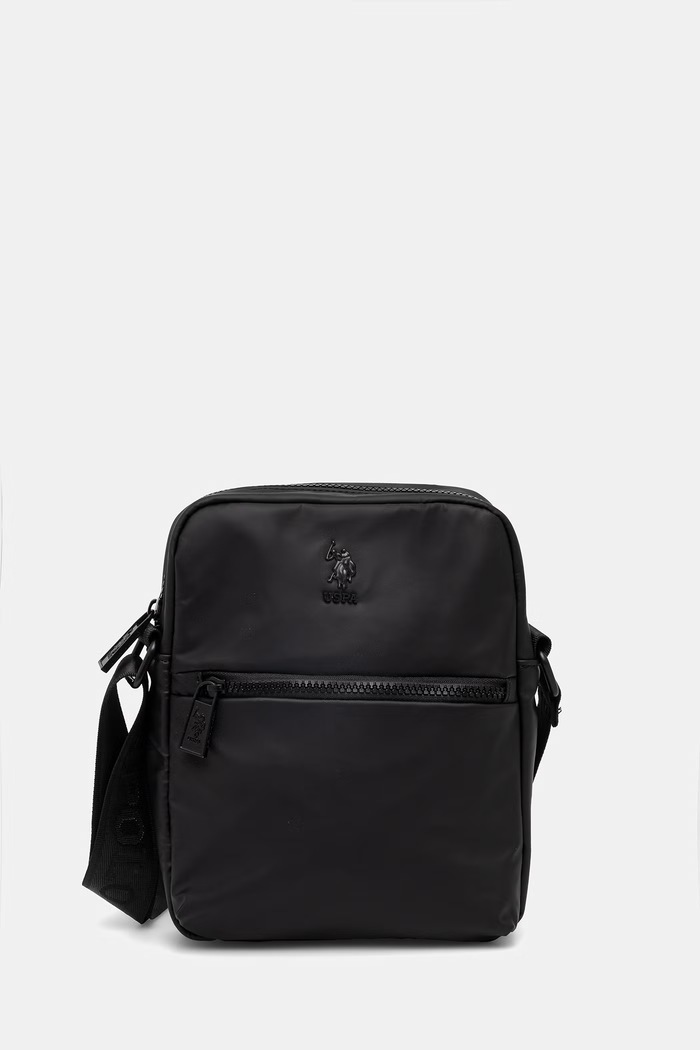 U.S. Polo Assn. táska WEST WIND szintetikus fekete BIU3W8931MVP