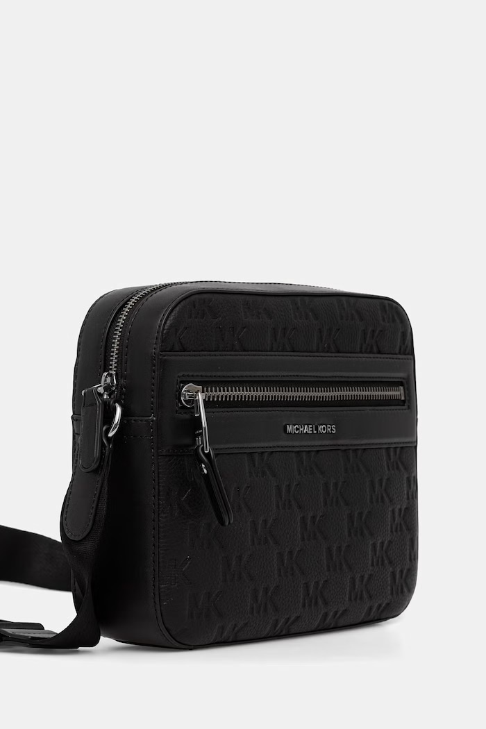 Michael Kors pánske kožené vrecko 33S6LJSM1L čierna SS26