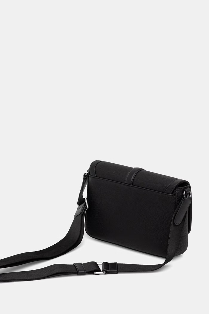 Accesorii Michael Kors borsetă pentru bărbați, din piele 33S6LEZM1L negru