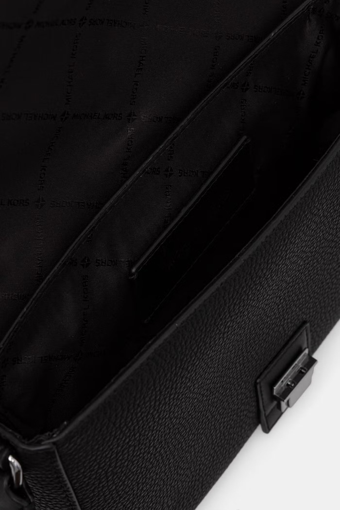 Michael Kors borsetă pentru bărbați, din piele 33S6LEZM1L negru