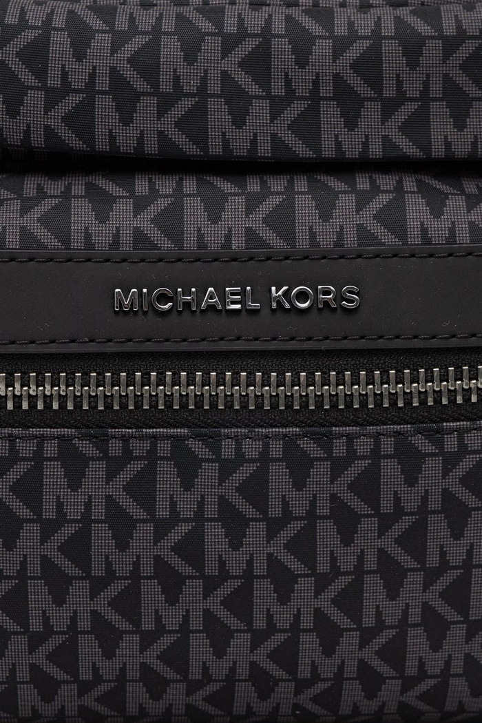 Michael Kors τσαντάκι μέσης ανδρικό από απομίμηση δέρματος μαύρο 33S6LBNY1O