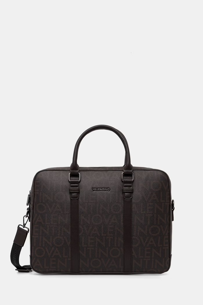 Valentino Bags taška na notebook pánská KING RE hnědá VBS9RQ29