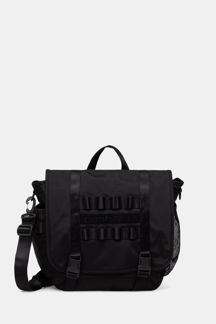 Carhartt WIP Prescott Shoulder Bag τσάντα ανδρική μαύρο I036281.89XX