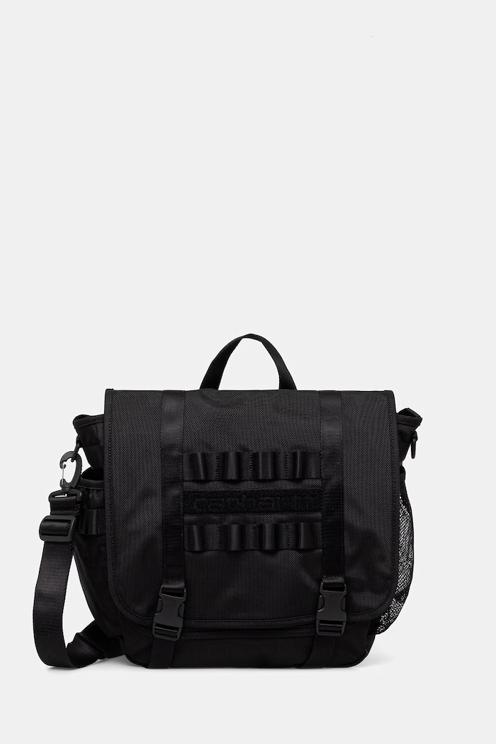 Carhartt WIP Prescott Shoulder Bag τσάντα ανδρική μαύρο I036281.89XX