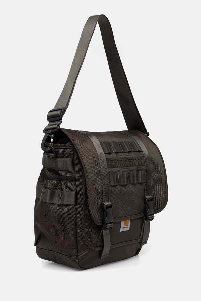 Αξεσουάρ Carhartt WIP Prescott Shoulder Bag τσάντα ανδρική I036281.3IQXX πράσινο