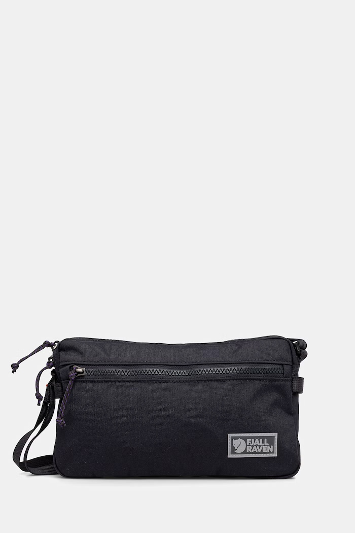 Malá taška Fjallraven Vardag Pocket 2l jednofarebný čierna F23200339