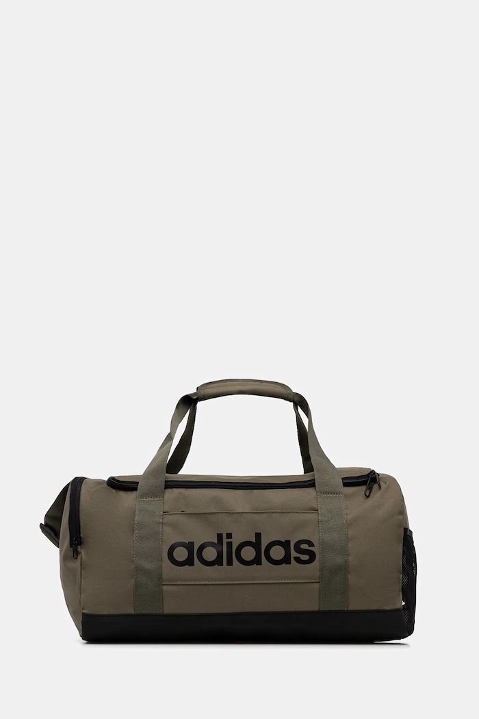 adidas borsa sportiva Linear Duffel tessile verde IN6114