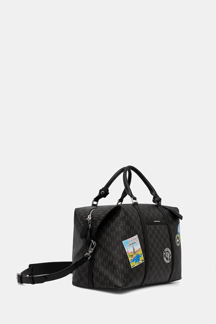 Karl Lagerfeld táska IKON MONOGRAM B1W30252 barna SS26