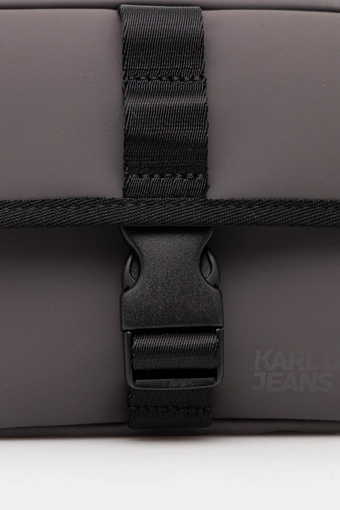 Malá taška Karl Lagerfeld Jeans sivá B1M30149
