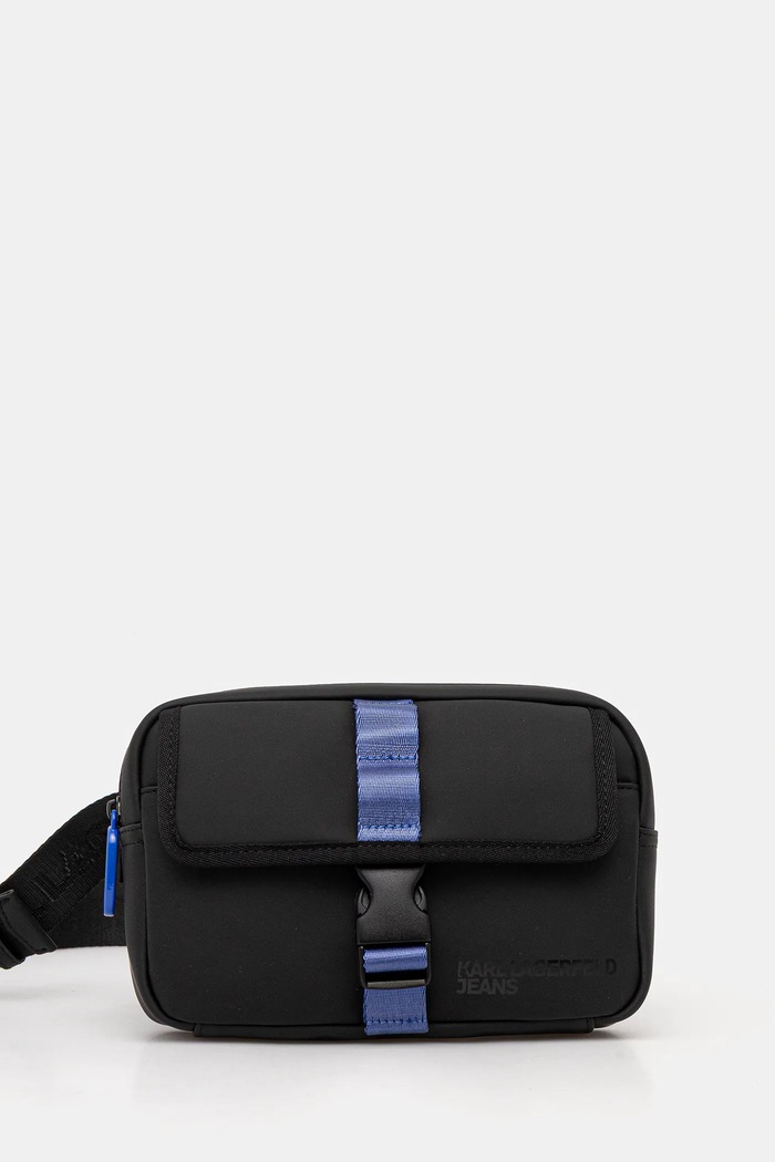 Malá taška Karl Lagerfeld Jeans jednofarebný čierna B1M30149