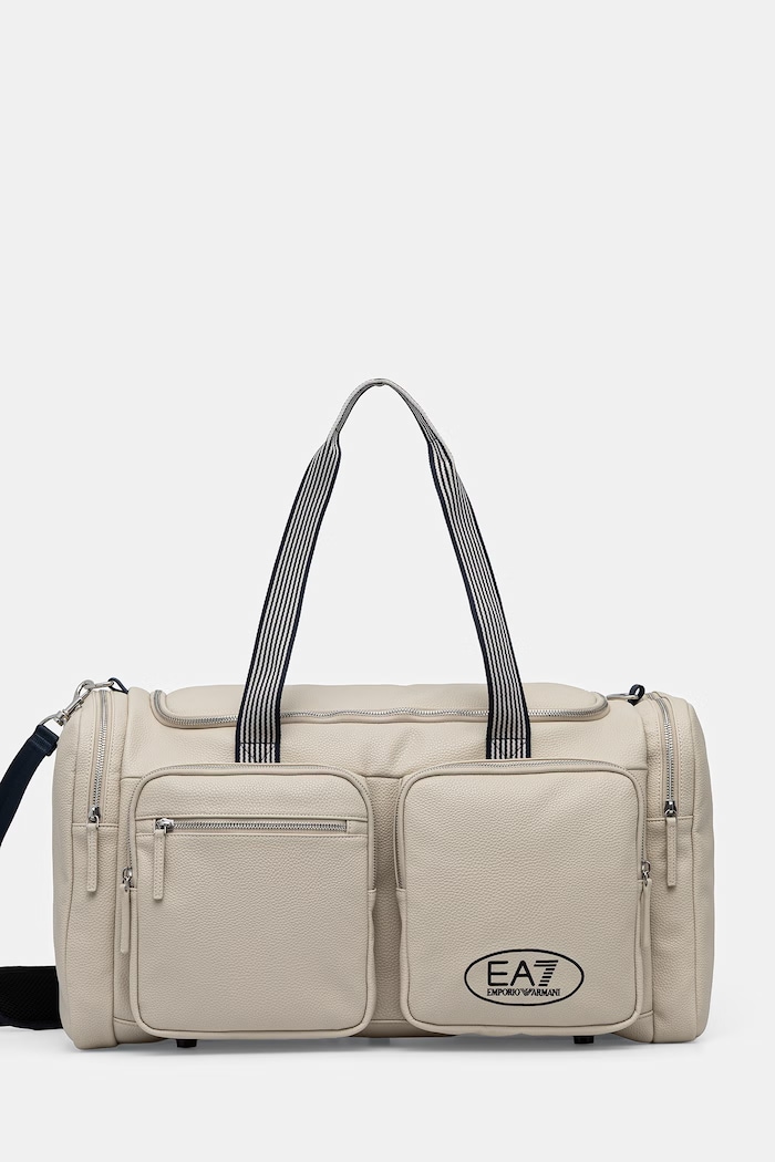 EA7 Emporio Armani torba sportowa beżowy AF23200.7X000732
