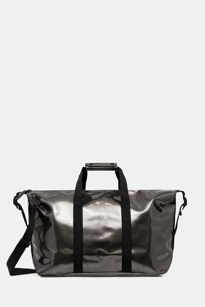 Τσάντα Rains 14200 Hilo Weekend Bag W3 συνθετικό ασημί 14200.150