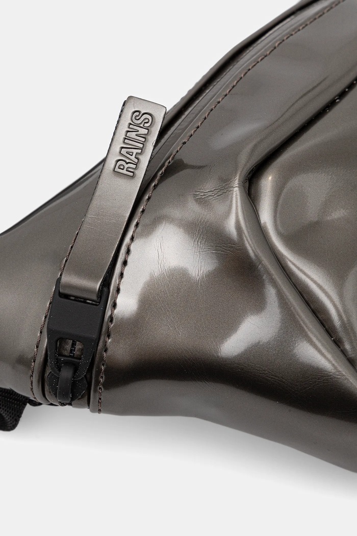 Torba oko struka Rains 14820 Bum Bag Micro W3 srebrna 14820.150