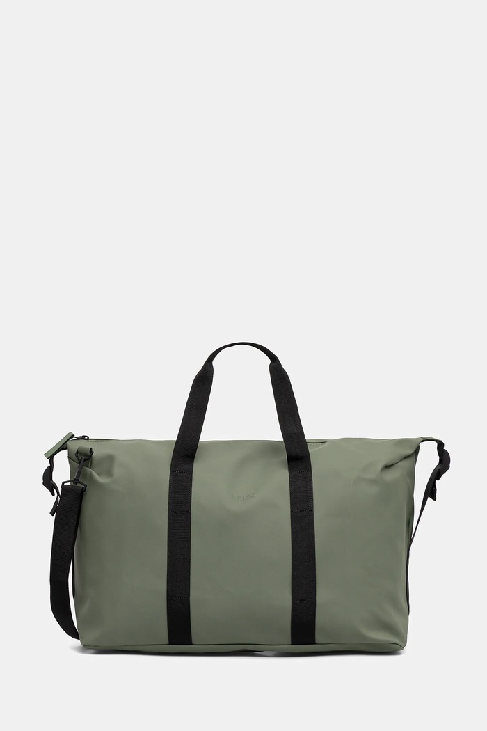 Τσάντα Rains 14200 Hilo Weekend Bag W3 συνθετικό πράσινο 14200.145
