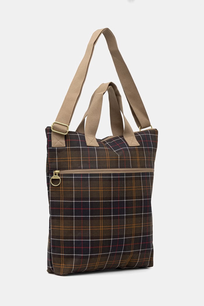 Barbour torba bawełniana UBA0762 zielony SS26