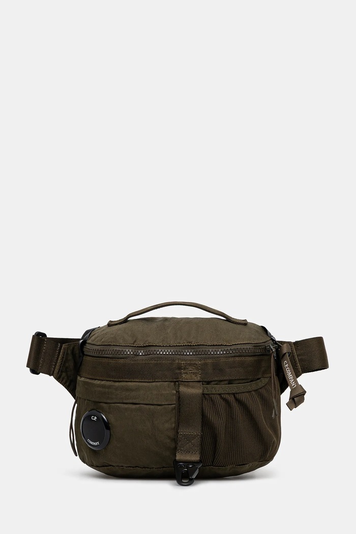 Torba oko struka C.P. Company premalo za format A4 zelena 20CMAC043A005269G