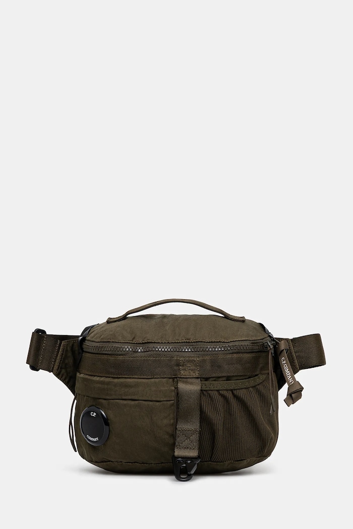 Torba oko struka C.P. Company premalo za format A4 zelena 20CMAC043A005269G