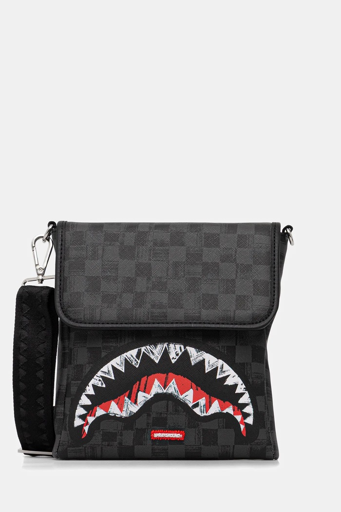 Torbica za okoli pasu Sprayground Ne ustreza A4 siva 910B8228NSZ