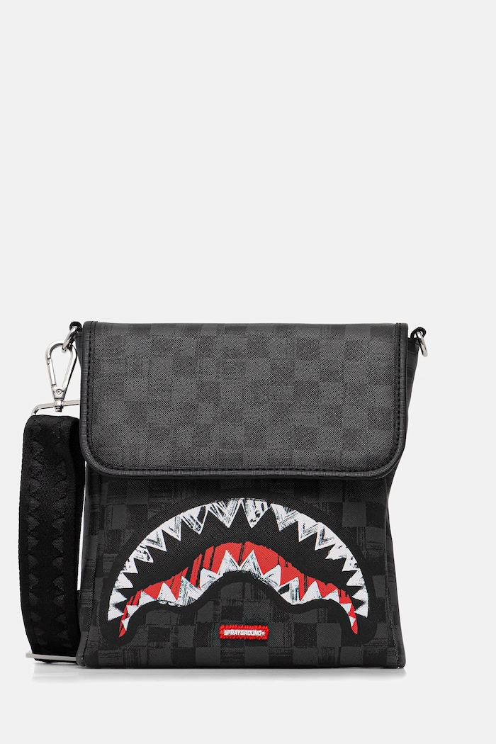 Torbica za okoli pasu Sprayground Ne ustreza A4 siva 910B8228NSZ