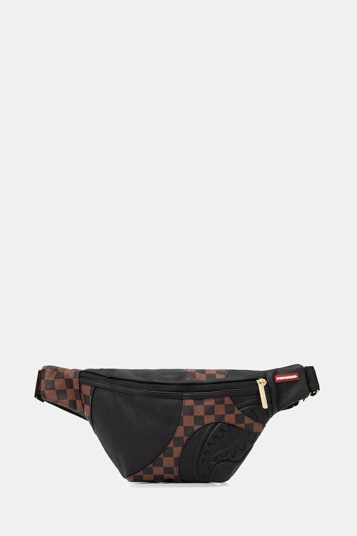 Ľadvinka Sprayground vzorovaný čierna 910B8284NSZ