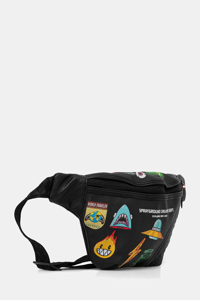 Sprayground borsetă 910B8289NSZ negru SS26