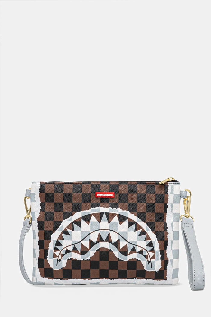 Torbica za okoli pasu Sprayground Potisk rjava 910B8295NSZ