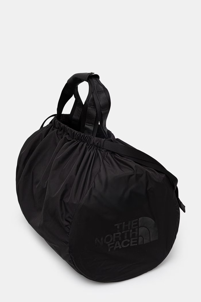 The North Face Base Camp Duffel τσάντα δερμάτινη μαύρο NF0A8GU5JK31