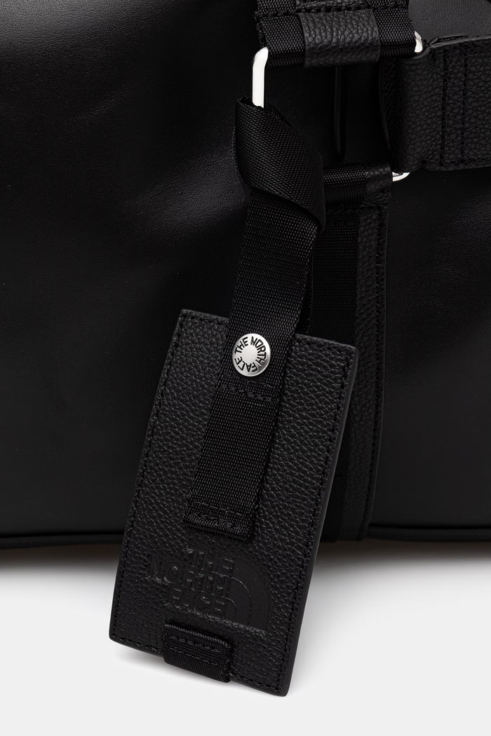 The North Face Base Camp Duffel τσάντα δερμάτινη NF0A8GU5JK31 μαύρο