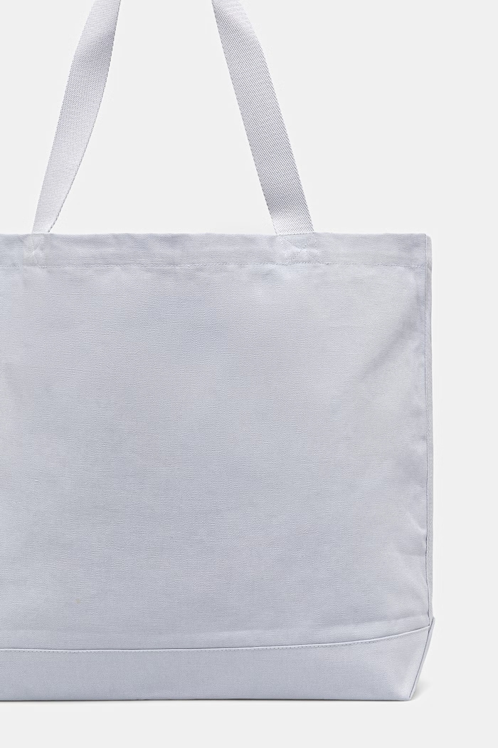 Dodaci Café Kitsuné shopper torba pamučna QU05122WW9042 plava