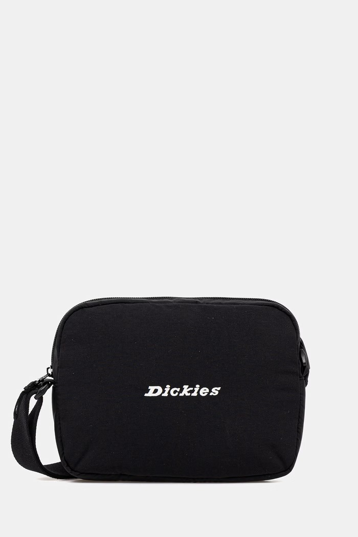 Torbica za okoli pasu Dickies Našitek črna DK0A88JKBLK1