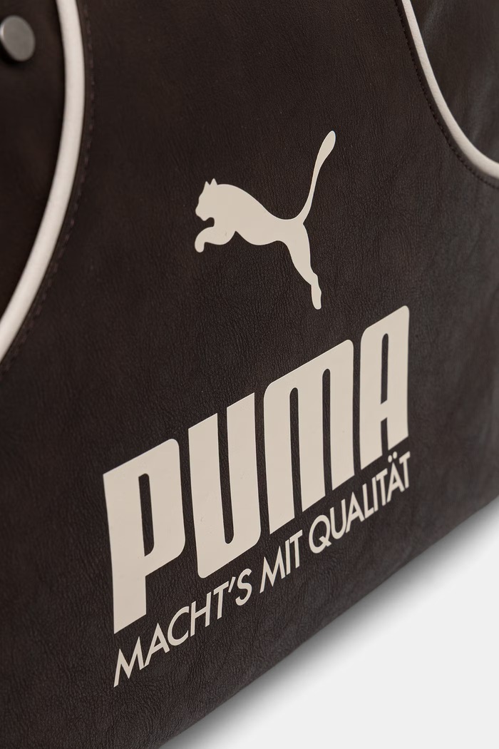 Puma torba z imitacji skóry 1976 Archive brązowy 92318