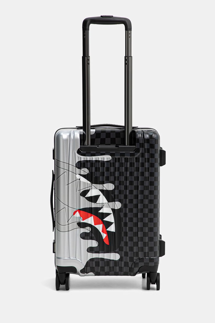 Akcesoria Sprayground walizka twarda 910CL308NSZ szary