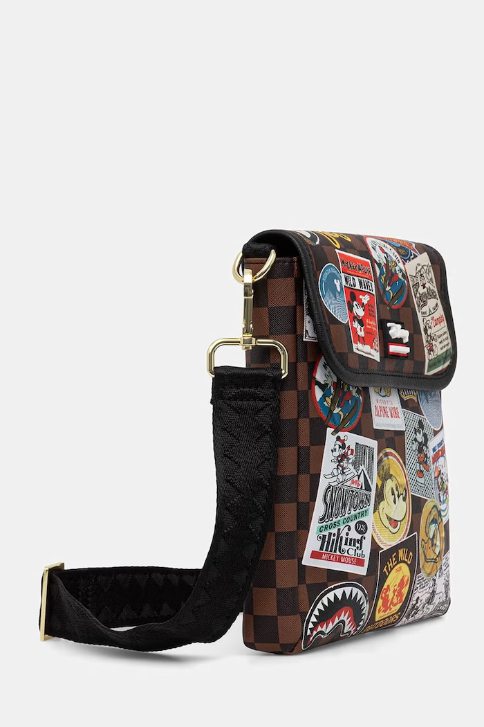 Sprayground saszetka MICKEY MOUSE 910B8937NSZ brązowy SS26