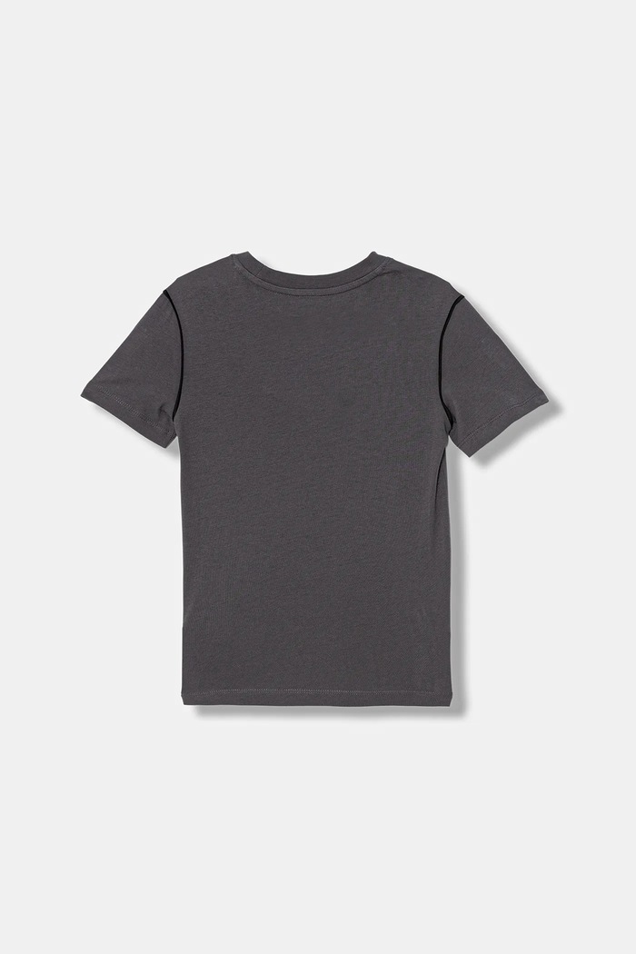 Calvin Klein Jeans t-shirt bawełniany dziecięcy IB0IB02613.128.176.PPY2 szary SS26